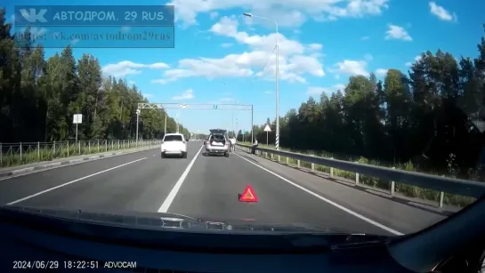 Трасса Архангельск- Северодвинск. Три ДТП в один день.