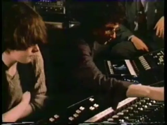 Martin Hannett and Tony Wilson at Strawberry Studios (July 1980)