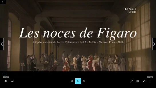 Mozart: Le Nozze di Figaro -Barbara Frittoli, Ludovic Tézier, Ann Murray, Luca Pisaroni/Paris Opera/Philippe Jordan] [2010