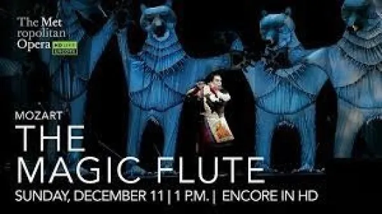 THE MAGIC FLUTE - Matthew Polenzani -Nathan Gunn -Erika Miklósa-Ying Huang -René Pape-Jennifer Aylmer-MET OPERA 2006