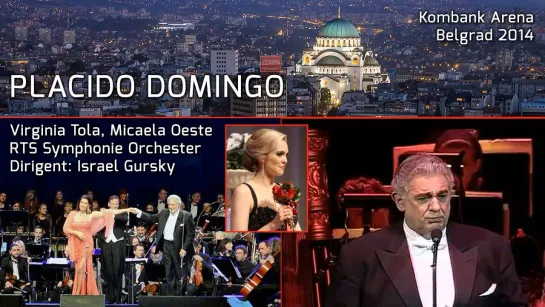 Placido Domingo - Concert Kombank Arena, Belgrad 2014