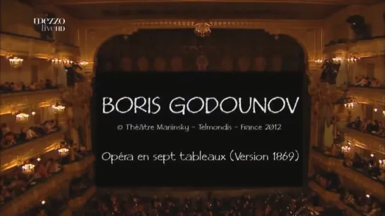 Modest Mussorgsky BORIS GODUNOV (1869 version) HD