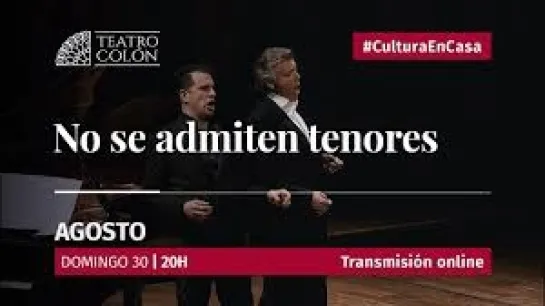 TEATRO COLÓN -Thomas Hampson & Luca Pisaroni - No se admiten tenores (Буэнос-Айрес, 04.10.2019)