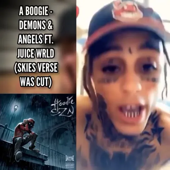 A Boogie & Juice WRLD - "Demons & Angels" (Lil Skies verse cut)