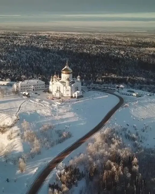 Полёт над Белой горой. Пермский край