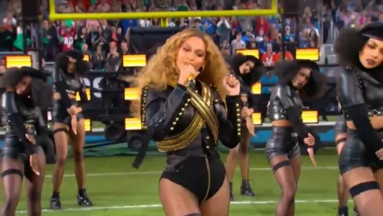 Super Bowl 50 Halftime Show - Bruno Mars  Beyonce ONLY