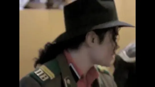 Rare video Michael Jackson in Moscow