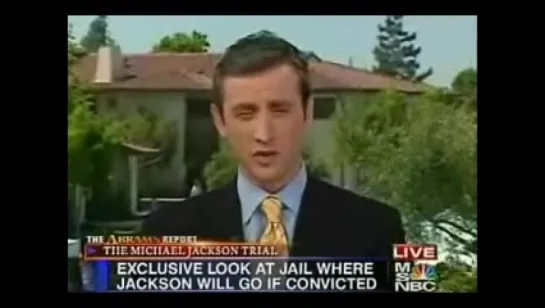 June 6 2005 in the Michael Jackson Trial Abrams Reports MJs prison cell.