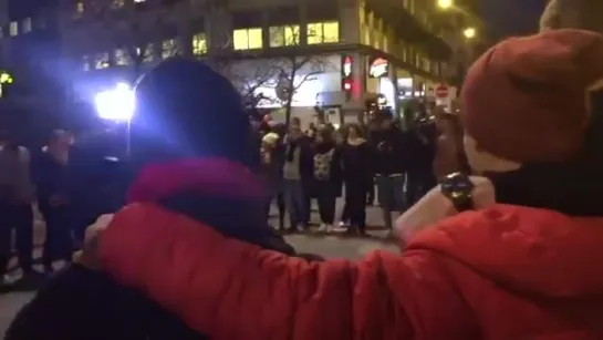 The people of Brussels unite to sing Michael Jacksons Heal The World