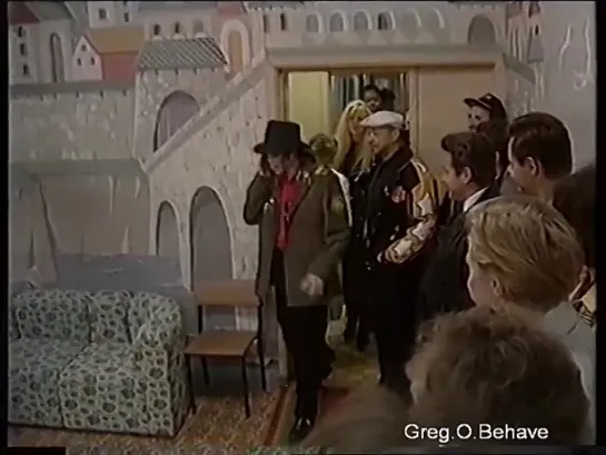 Michael Jackson - BBC Moscow 93 reports