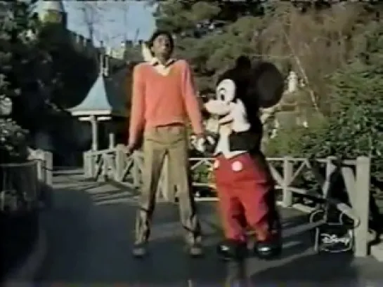 Michael Jackson at Disneyland