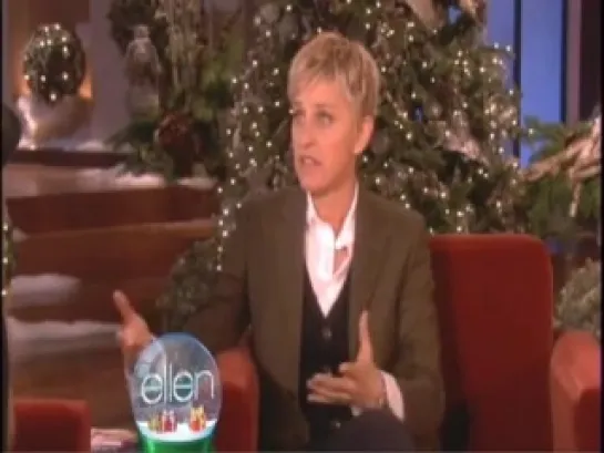 Paris Jackson on the "Ellen" (Degeneres) Show..