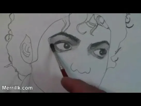 How to Draw Michael Jackson Step by Step Pencil Drawing T