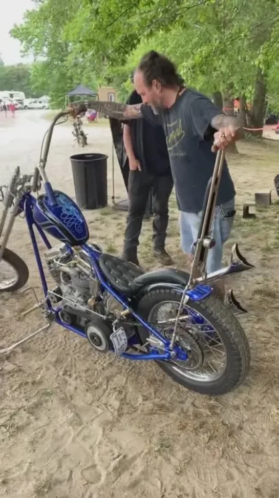 @backroad_bbq_run kicking off the season on May 12-14th in Trenton, North Carolina!! Here’s one of @thunderheadchoppers unveilin