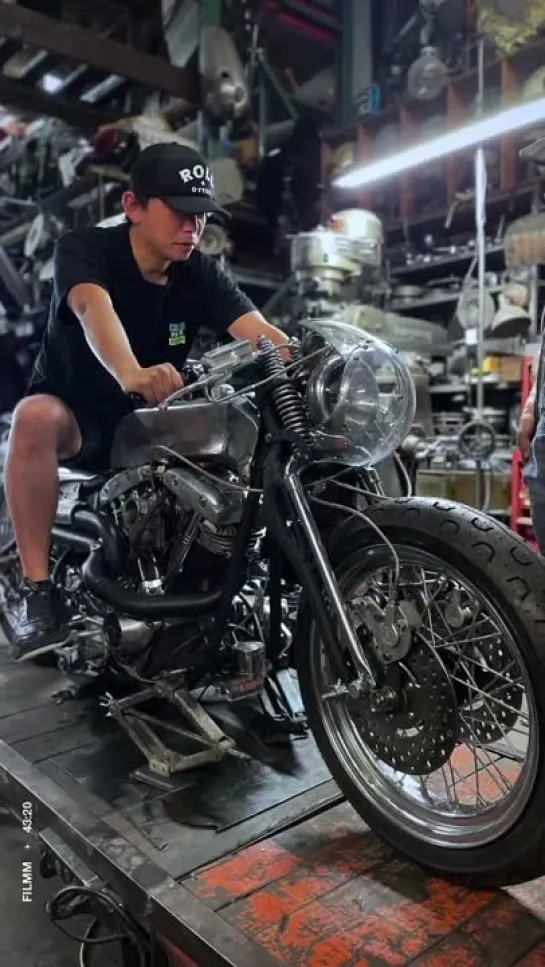 Beast‼️

#HarleyDavidson
#Shovelhead
#ProjectTK
#TakumaKoga
#7
#ShinyaKimura