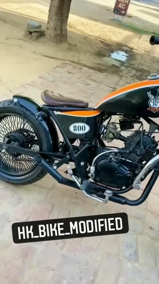 ...............
#modifiedbikes #caferacer #full 
#modification #bike #viral #video