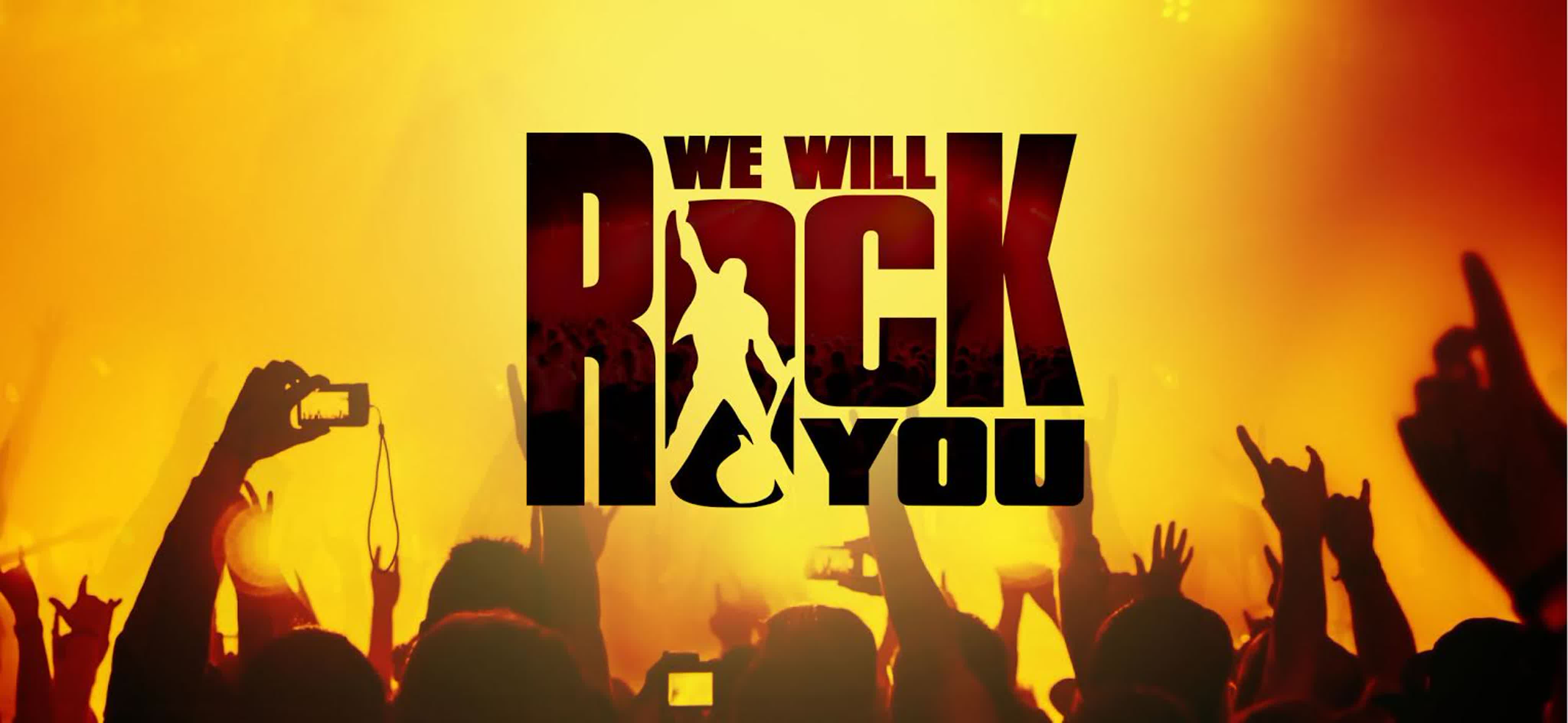 Ви вил рак ю. We will Rock you. Рок we will Rock you. We will Rock you картинка. We will Rock you обложка.